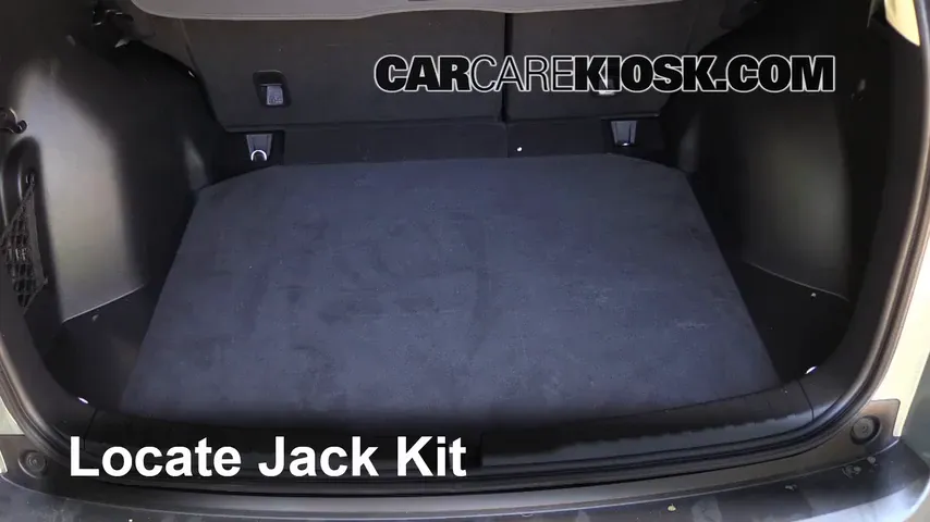 2012 Honda CR-V EX-L 2.4L 4 Cyl. Neumáticos y ruedas Cambiar un neumático pinchado